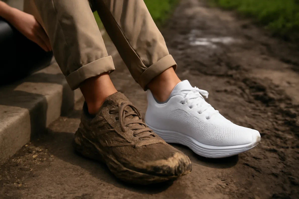 Scarpe da running bianche: davvero rischiose per lo sporco o super trendy?
